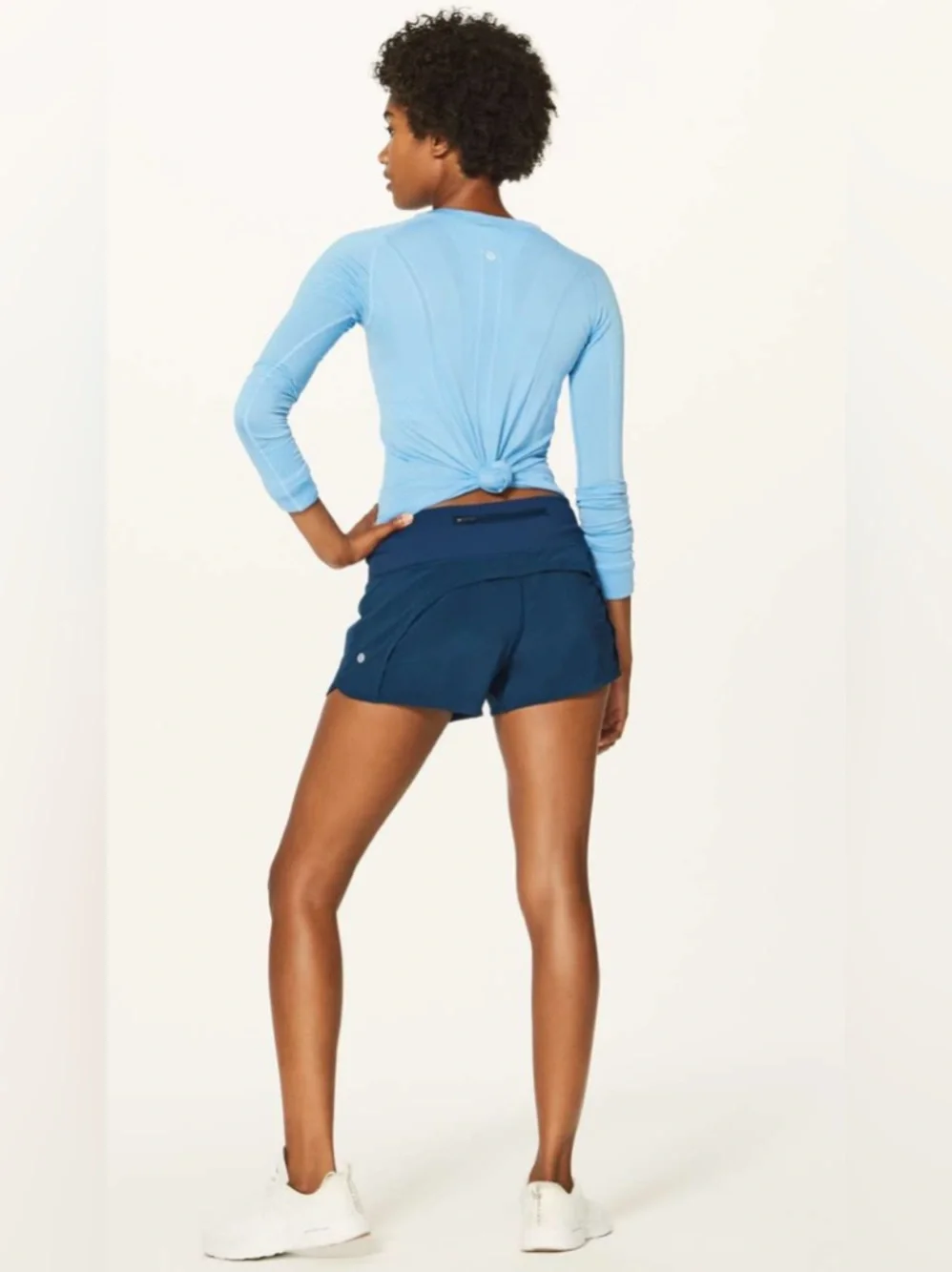 Lululemon Run Times Shorts - Night Tide - Size 12 - Low Rise - 4” Inseam - Picture 2 of 12